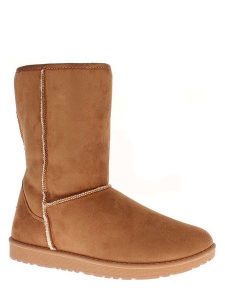 ISLAND BOOT Botki zimowe w kolorze jasnobrązowym rozmiar: 39. Brązowe botki Island Boot, na zimę, bez wzorów, z materiału, bez obcasa, bez zapięcia. Za 158,10 zł.