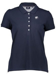 Polo Sylt Koszulka polo w kolorze granatowym rozmiar: M. Niebieskie bluzki Polo Sylt, m, bez wzorów, bez kołnierzyka, bez ramiączek. Za 140,53 zł.