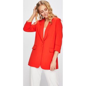 Guess Jeans - Żakiet Birgit. Marynarki i żakiety marki Guess Jeans. W wyprzedaży za 479,90 zł.