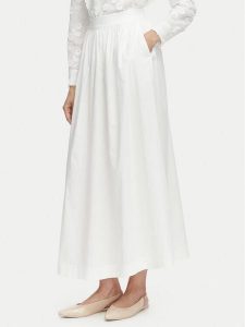 Vero Moda Spódnica maxi Friba 10346845 Biały Regular Fit. Białe spódnice Vero Moda, m, bez wzorów, z bawełny, maxi. Za 199,99 zł.