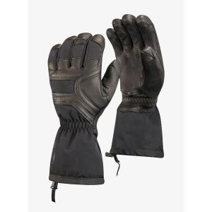 Rękawice turystyczne Black Diamond Crew Gloves. Czarne rękawiczki Black Diamond, bez wzorów. Za 466,99 zł.