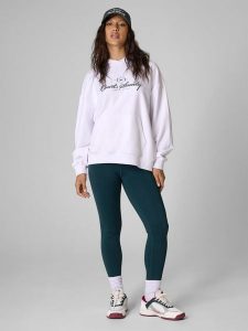 4F Legginsy dzianinowe damskie - zielone L. Zielone legginsy 4f, bez wzorów, z dzianiny, z podwyższonym stanem. Za 129,99 zł.