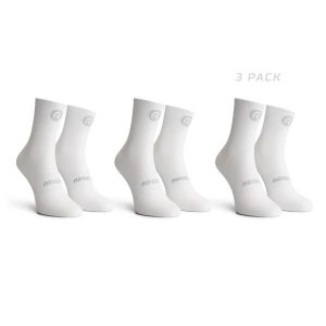 Skarpetki rowerowe Rogelli Core 3-pak. Czarne skarpetki Rogelli, bez wzorów, z elastanu. Za 62,00 zł.