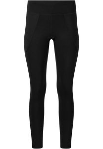 Damskie legginsy Endurance Tarole. Czarne legginsy ENDURANCE, bez wzorów, z materiału. Za 179,50 zł.