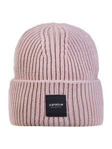 Icepeak Czapka beanie w kolorze jasnoróżowym rozmiar: onesize. Różowe czapki Icepeak, bez wzorów, z materiału. Za 65,85 zł.