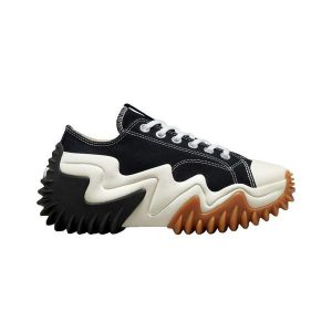 Buty Converse Run Star Motion Platform czarne. Białe trampki Converse, bez wzorów, bez zapięcia. Za 464,75 zł.