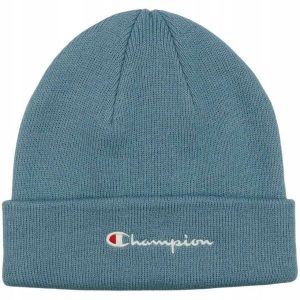 Czapka sportowa unisex Champion zimowa ciepła. Niebieskie czapki Champion, bez wzorów, sportowe. Za 78,49 zł.