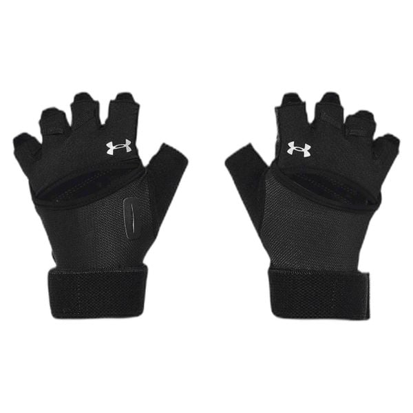 Rękawiczki treningowe damskie Under Armour M'S Weightlifting. Czarne rękawiczki Under Armour, bez wzorów. Za 109,99 zł.