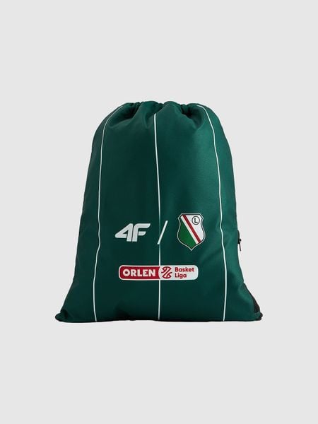 4F Plecak-worek 4F x Legia Warszawa 2025/26 - zielony Uniwersalny. Zielone plecaki 4f. Za 99,99 zł.