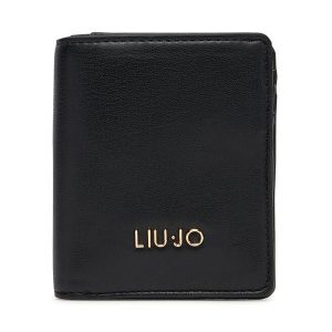 Portfel Liu Jo. Czarne portfele Liu Jo, bez wzorów. Za 189,99 zł.