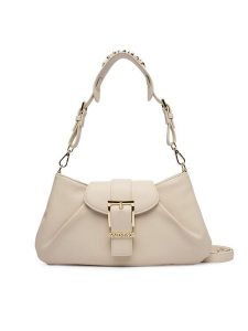 Valentino Torebka Cassandra VBS9TF13 Écru. Białe torebki klasyczne Valentino, bez wzorów, ze skóry, bez dodatków. Za 649,99 zł.
