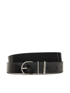 Calvin Klein Pasek Damski K60K612385 Czarny. Czarne paski Calvin Klein, bez wzorów, ze skóry. Za 179,99 zł.