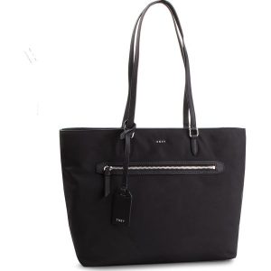 Torebka DKNY - Kaden R81AE591 Black/Silver BSV. Shopper bag marki DKNY. W wyprzedaży za 369,00 zł.