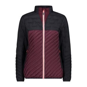 Damska kurtka puchowa CMP Unlimitech. Brązowe kurtki CMP, bez wzorów, z puchu, bez kaptura. W wyprzedaży za 593,55 zł.