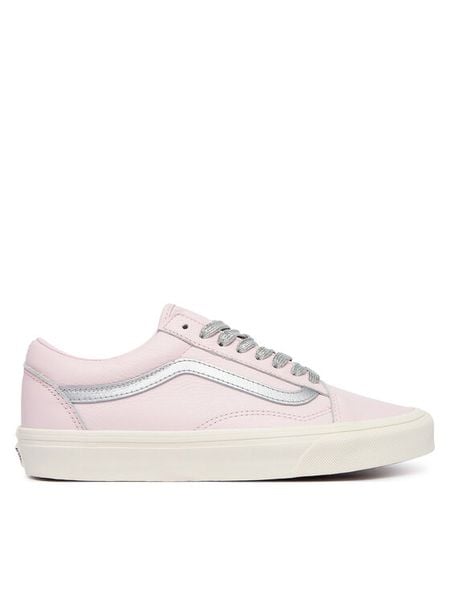 Vans Tenisówki Old Skool VN000D6WO321 Różowy. Czerwone trampki Vans, bez wzorów, ze skóry, bez zapięcia. Za 327,99 zł.
