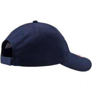 Bawełniana Czapka Z Daszkiem Essential Big Cat. Niebieskie czapki Puma, bez wzorów, z bawełny. Za 76,99 zł.