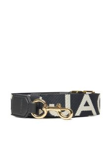 Marc Jacobs Wymienny pasek do torebki 2S3SST014S02 Czarny. Czarne paski Marc Jacobs, bez wzorów, z materiału, bez dodatków. Za 449,99 zł.