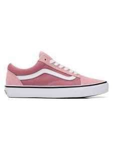 Vans Skórzane sneakersy "Old Skool" w kolorze jasnoróżowym rozmiar: 47. Różowe trampki Vans, bez wzorów, bez zapięcia. Za 179,22 zł.