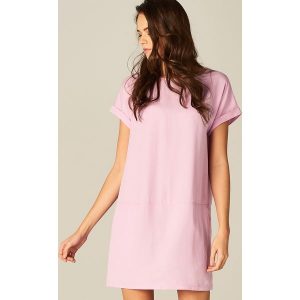 Lekka sukienka oversize - Fioletowy. Fioletowe sukienki marki Mohito. W wyprzedaży za 59,99 zł.