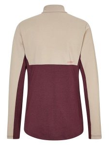 Ziener Bluza polarowa "Japra" w kolorze beżowo-czerwonym rozmiar: 38. Brązowe bluzy Ziener, bez wzorów, z polaru, bez kaptura. Za 144,92 zł.