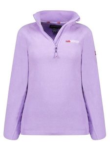Geographical Norway Bluza polarowa "Tug" w kolorze fioletowym rozmiar: XXL. Różowe bluzy Geographical Norway, xxl, bez wzorów, z materiału, bez kaptura. Za 73,93 zł.