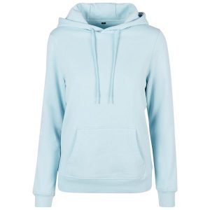 Podstawowa Bluza Damska. Czerwone bluzy BUILD YOUR BRAND, xl, bez wzorów, bez kaptura. Za 120,99 zł.