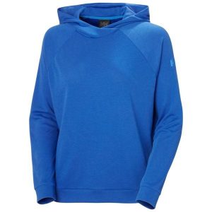 Bluza damska z kapturem Helly Hansen W Inshore. Niebieskie bluzy Helly Hansen, bez wzorów, z kapturem. Za 325,50 zł.