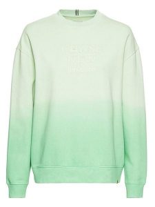 Camel Active Bluza w kolorze zielonym rozmiar: L. Zielone bluzy Camel Active, l, bez wzorów, z bawełny, bez kaptura. Za 173,99 zł.