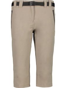 CMP Spodnie trekkingowe w kolorze beżowym rozmiar: 42. Brązowe spodnie sportowe CMP, bez wzorów, z materiału, outdoorowe. Za 122,38 zł.