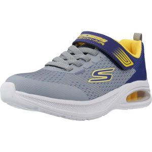 Buty SKECHERS MICROSPEC MAX ADVANCE Niebieski. Niebieskie buty trekkingowe Skechers, z syntetyku, bez zapięcia. Za 216,99 zł.