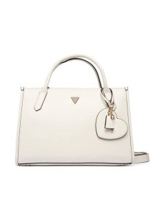 Guess Torebka Isobel HWBG99 32220 Biały. Białe torebki klasyczne Guess, z aplikacjami, ze skóry, bez dodatków. Za 679,99 zł.