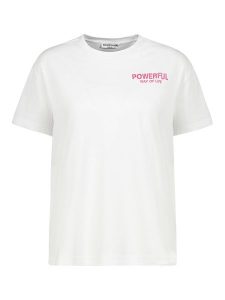 Eight2Nine Koszulka w kolorze białym rozmiar: XS. Białe bluzki Eight2Nine, xs, bez wzorów, z bawełny, bez kołnierzyka, bez ramiączek. Za 43,95 zł.