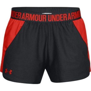 Spodenki sportowe damskie Under Armour New Play Short. Czarne spodenki sportowe Under Armour, l, bez wzorów, na fitness i siłownię. Za 149,00 zł.