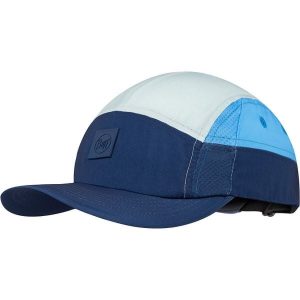 Czapka z daszkiem BUFF 5 Panel Go. Niebieskie czapki Buff, bez wzorów, sportowe. Za 149,99 zł.