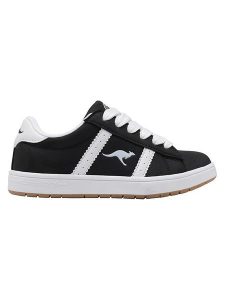 Kangaroos Sneakersy "K-CA Miles FL" w kolorze czarno-białym rozmiar: 37. Białe trampki KangaROOS, bez wzorów, bez zapięcia. Za 100,52 zł.