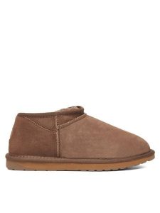 EMU Australia Śniegowce Stinger Compact W13013 Beżowy. Brązowe buty zimowe EMU Australia, ze skóry, bez obcasa, bez zapięcia. Za 599,99 zł.