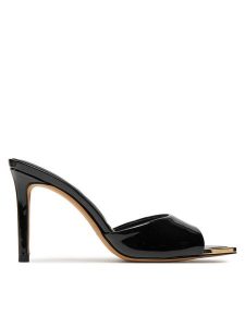 Aldo Klapki Anniebrilden 13740438 Czarny. Czarne klapki ALDO, bez wzorów, ze skóry, bez obcasa. Za 379,99 zł.