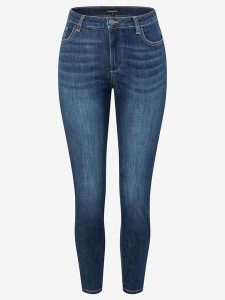 More & More Dżinsy - Slim fit - w kolorze granatowym rozmiar: 34. Niebieskie jeansy More & More, bez wzorów. Za 193,24 zł.