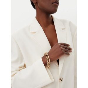 Bransoletka Patrizia Pepe. Żółte bransoletki Patrizia Pepe, złote. Za 289,99 zł.