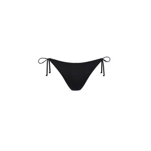 Figi do kostiumów kąpielowych dla kobiet Barts Solid Tanga. Czarne bikini Barts, bez wzorów. Za 162,50 zł.