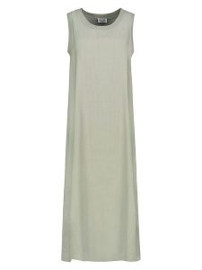 Sublevel Sukienka w kolorze khaki rozmiar: S. Brązowe sukienki Sublevel, na co dzień, s, bez wzorów, bez kołnierzyka, bez ramiączek, maxi, proste. Za 69,99 zł.