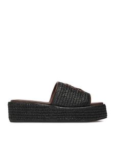 Nine West Espadryle EO-259-8201 Czarny. Czarne espadryle Nine West, bez wzorów, z syntetyku, bez obcasa. Za 279,99 zł.