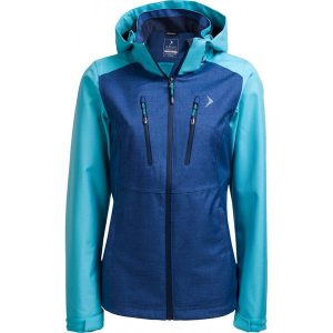 Kurtka miejska damska KUD609 - denim melanż - Outhorn. Kurtki marki Outhorn. W wyprzedaży za 129,99 zł.