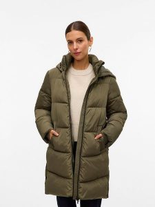 Vero Moda Kurtka pikowana w kolorze khaki rozmiar: L. Brązowe kurtki Vero Moda, l, bez wzorów, bez kaptura. Za 245,96 zł.