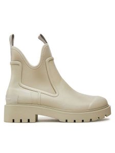 Calvin Klein Jeans Kalosze Mid Rainboot Chelsea YW0YW01034 Szary. Szare kalosze Calvin Klein Jeans, bez wzorów, z jeansu. Za 279,99 zł.