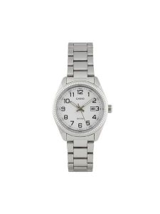 Casio Zegarek LTP-1302PD-7BVEG Srebrny. Szare, analogowe zegarki Casio. Za 269,99 zł.