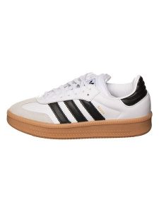 Adidas Skórzane sneakersy "Samba" w kolorze białym rozmiar: 36. Białe trampki ADIDAS, bez wzorów, bez zapięcia. Za 356,61 zł.