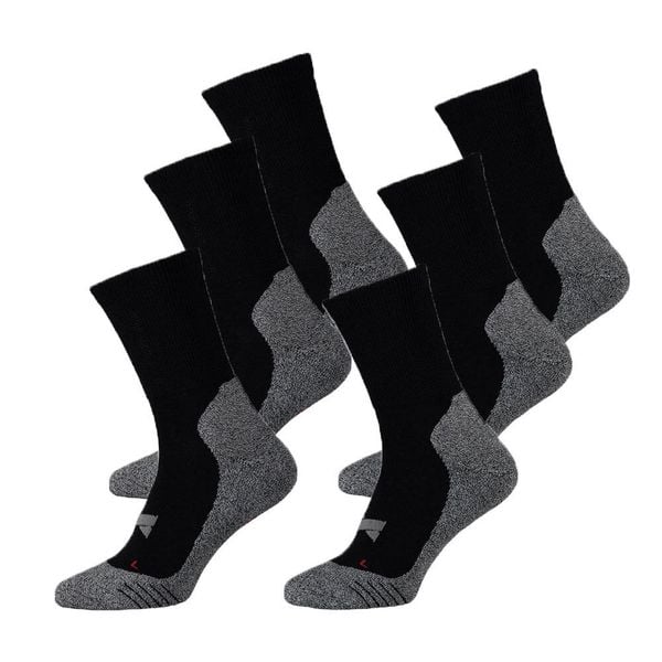 Skarpetki turystyczne Xtreme 6-pack Multi Czarny. Czarne skarpetki XTREME SOCKSWEAR, bez wzorów. W wyprzedaży za 199,42 zł.