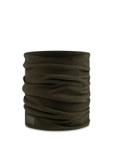Buff Szal-koło "Merino Fleece" w kolorze zielonym rozmiar: onesize. Zielone szaliki Buff, bez wzorów, z wełny. Za 111,95 zł.