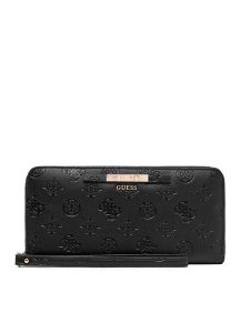 Guess Portfel Carmella Slg SWPD22 25146 Czarny. Czarne portfele Guess, z aplikacjami, ze skóry. Za 294,99 zł.